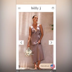 Billy J wedding guest midi dress